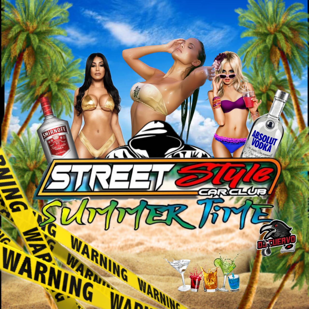 STREET STYLE CAR CLUB SUMMERTIME VIDEO MIX VOL .1 - DJ CUERVO